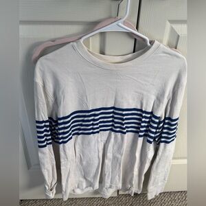 J. Crew White Knit Top